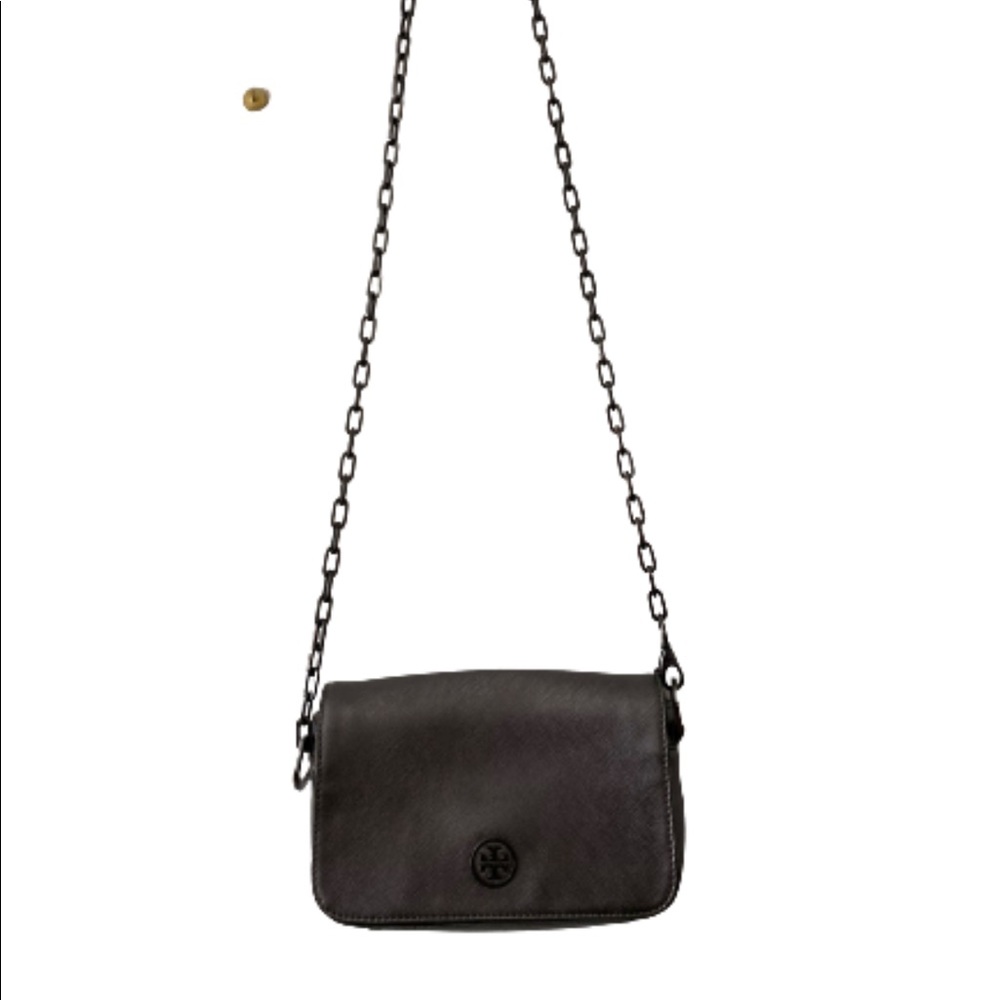 Tory Burch Cross Body Bag-Silver